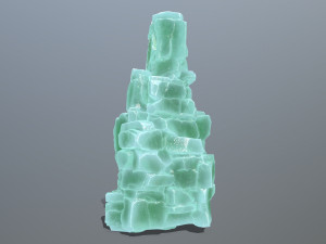Ice rocks Modello 3D