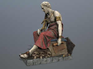 Man Statue 3Dモデル