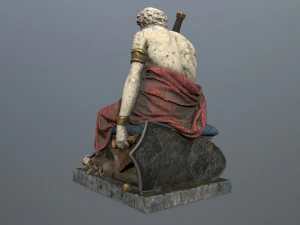 Man Statue 3D Model