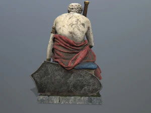 Man Statue 3D Model