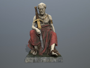 Man Statue 3Dモデル