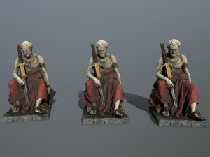 Man Statue 3Dモデル