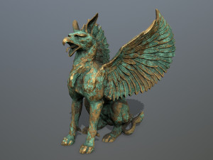 Statue Creature 3D Модель
