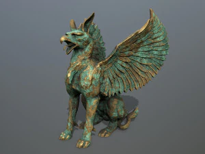 Statue Creature 3D Model