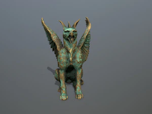 Statue Creature 3D Model
