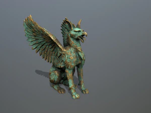Statue Creature 3D Model