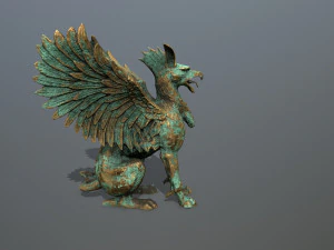 Statue Creature 3D Model