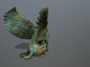 Statue Creature 3D Model