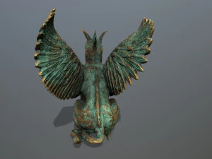 Statue Creature 3D Model
