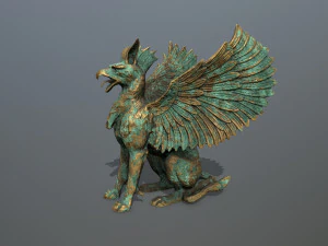 Statue Creature 3D Model