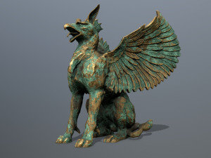 Statue Creature 3D 模型