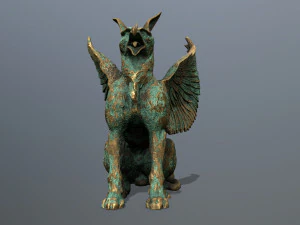 Statue Creature 3D Model
