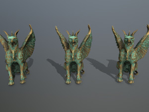 Statue Creature 3D 模型