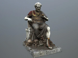 Man Statue 3D Model
