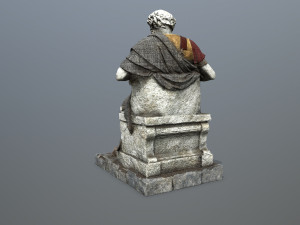 Man Statue 3D Model