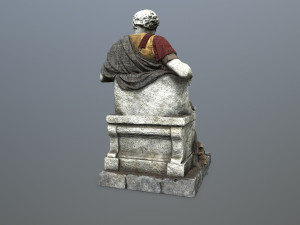 Man Statue 3D Model