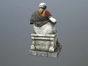 Man Statue 3D Model