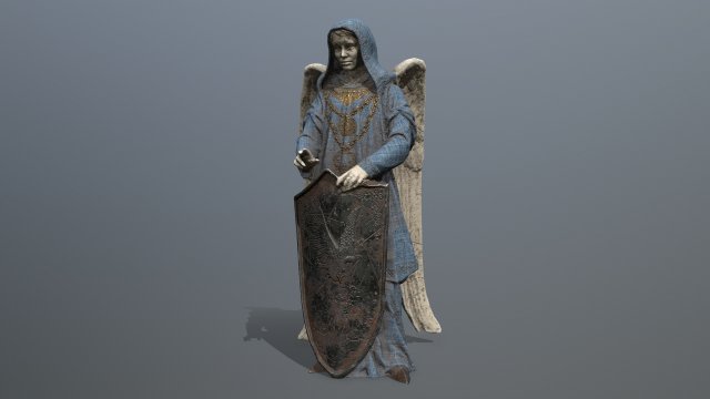 Woman Statue Modello 3D .c4d .max .obj .3ds .fbx .stl .blend 