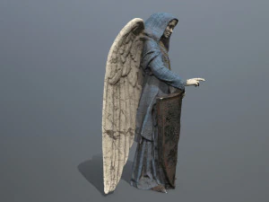 Woman Statue 3D Model