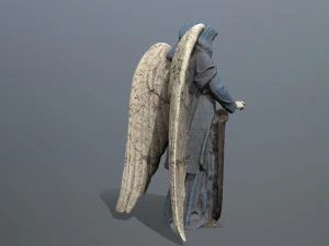 Woman Statue 3D Model