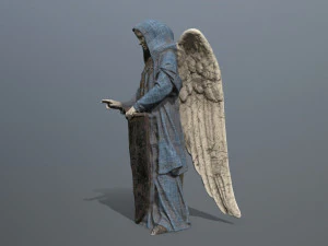Woman Statue 3D Model
