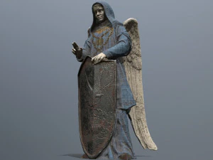 Woman Statue 3D Model