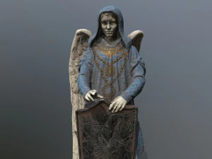 Woman Statue 3D Model
