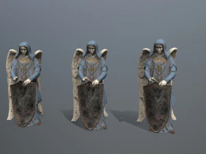 Woman Statue 3D Model