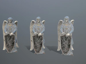 Woman Statue 3D Model