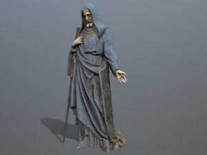 Man Statue 3D मॉडल