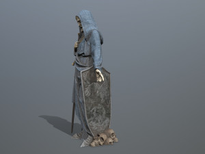 Man Statue 3D मॉडल