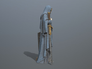 Man Statue 3D मॉडल