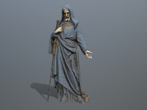 Man Statue 3D मॉडल