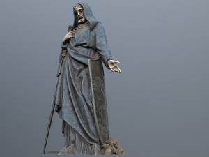 Man Statue 3D मॉडल