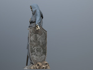 Man Statue 3D मॉडल