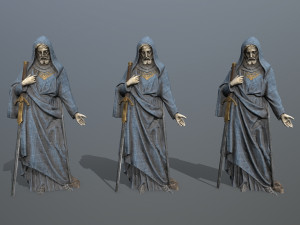 Man Statue 3D मॉडल
