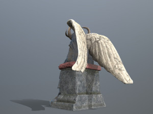 Woman Statue Model 3D