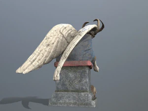 Woman Statue 3D Model