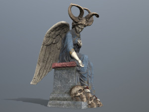Woman Statue Model 3D