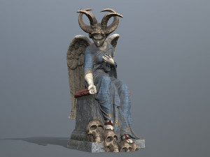 Woman Statue Model 3D
