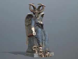 Woman Statue 3D Model
