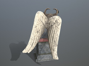 Woman Statue Model 3D
