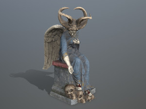 Woman Statue Model 3D