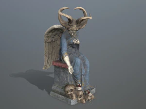 Woman Statue 3D Model