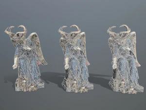 Woman Statue 3D Model