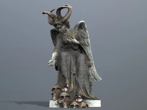 Woman Statue 3D Model