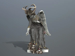 Woman Statue 3D Model