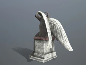 Woman Statue 3D Model