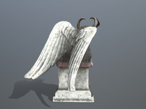 Woman Statue Model 3D