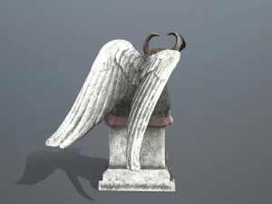 Woman Statue 3D Model